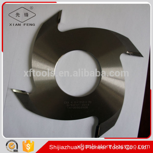 wood finger cutter 210mm diameter 4mm thickness finger joint cutter